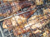 دجاج مشوي على الفحم
