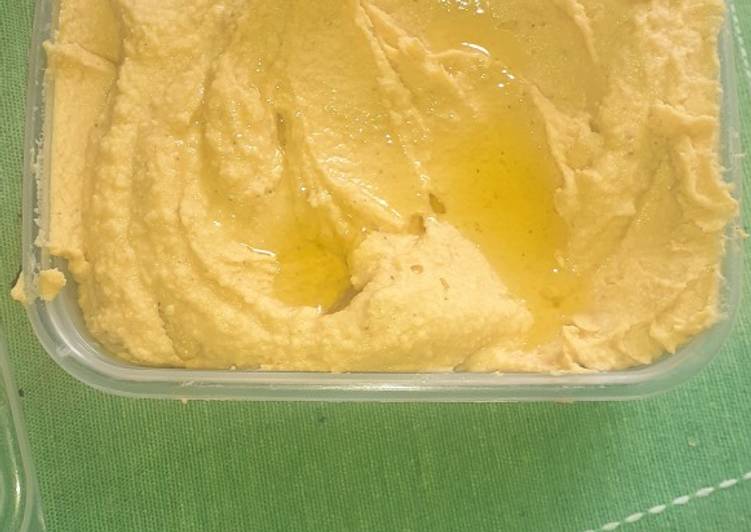 Hummus (crema de garbanzos para untar)