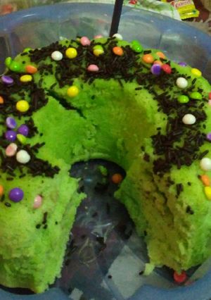 Foto resep Bolu kukus pandan