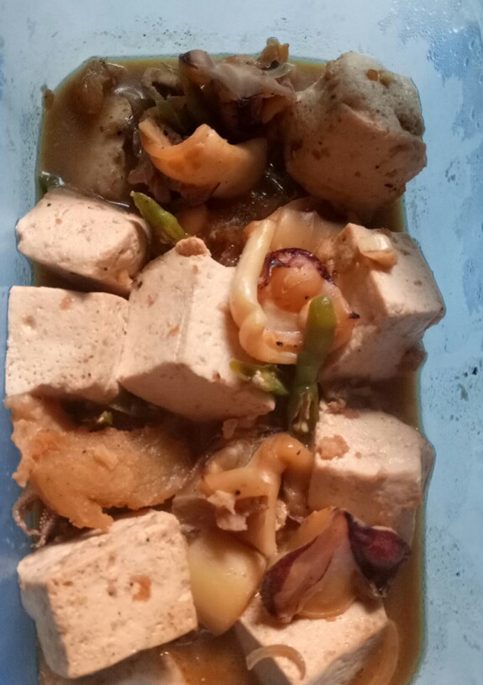 Foto resep Tahu Cumi Lada Hitam