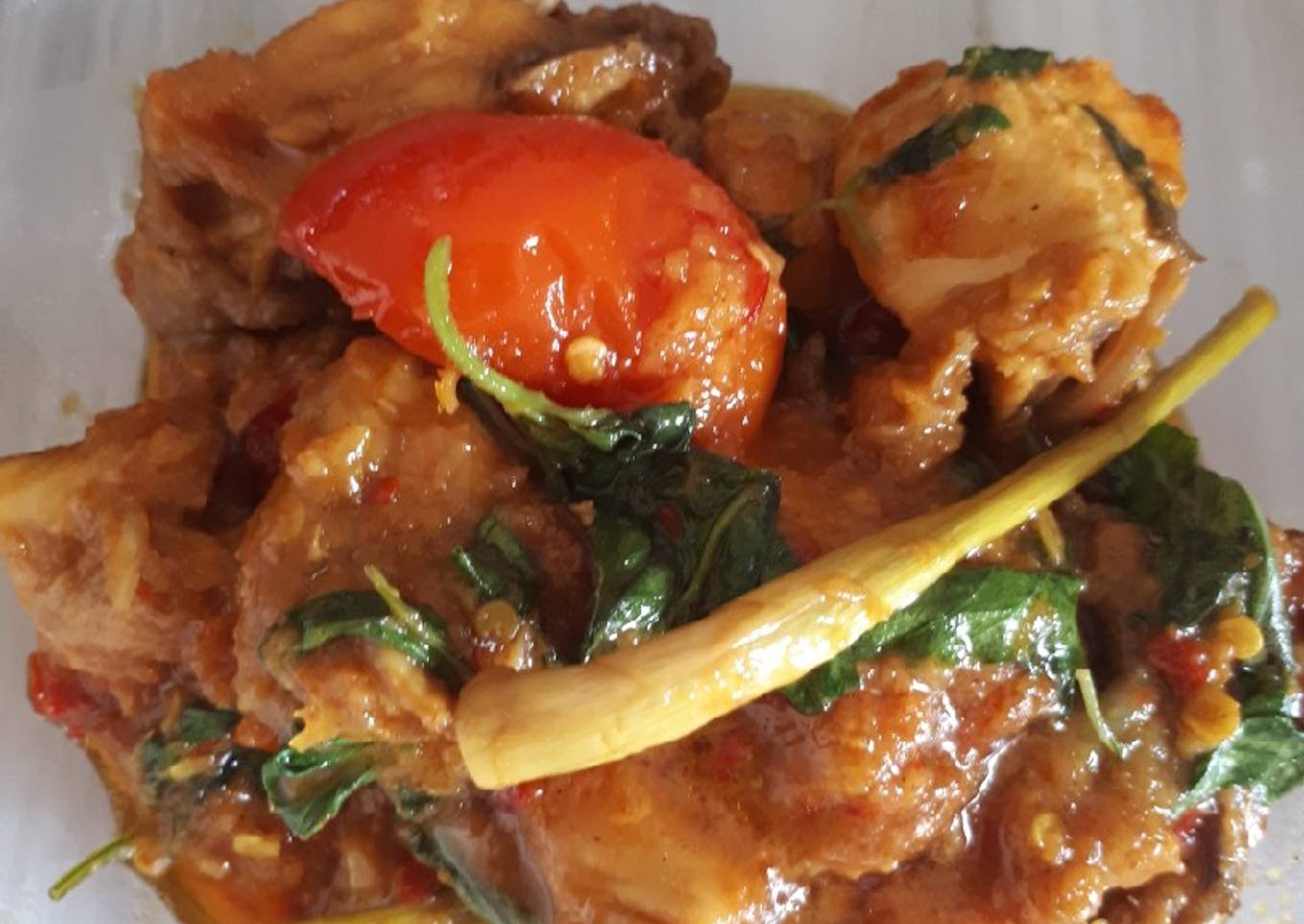 Rica-rica ayam kemangi #BikinRamadanBerkesan