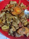 Capcay goreng seperti lauk nasi gila