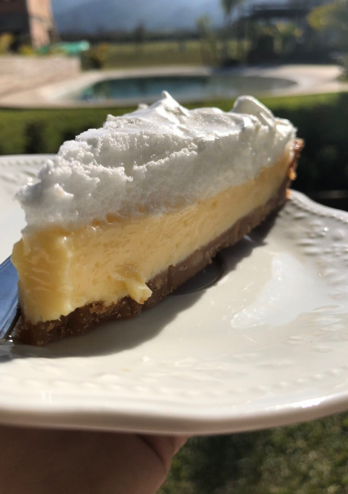 Una foto de Lemon Pie de leche condensada
