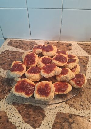 Una foto de Ojitos veganos de membrillo