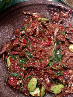 Foto resep Sambel goreng terasi TKP (teri kemangi pete)