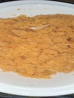 A picture of Sooji Ka halwa..