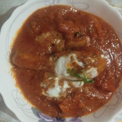 A picture of Butter chicken recipe.