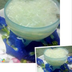 A picture of Sabudana ka kheer.