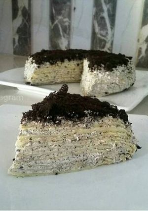 Foto resep Mille Crepes Oreo
