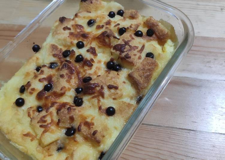 Bread Pudding (Pake Air Fryer)