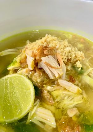 Foto resep Soto Ayam Lamongan dengan Koya
