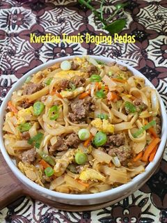 Foto resep Kwetiau Tumis Daging Pedas
