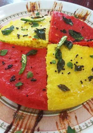 A picture of Dhokla.