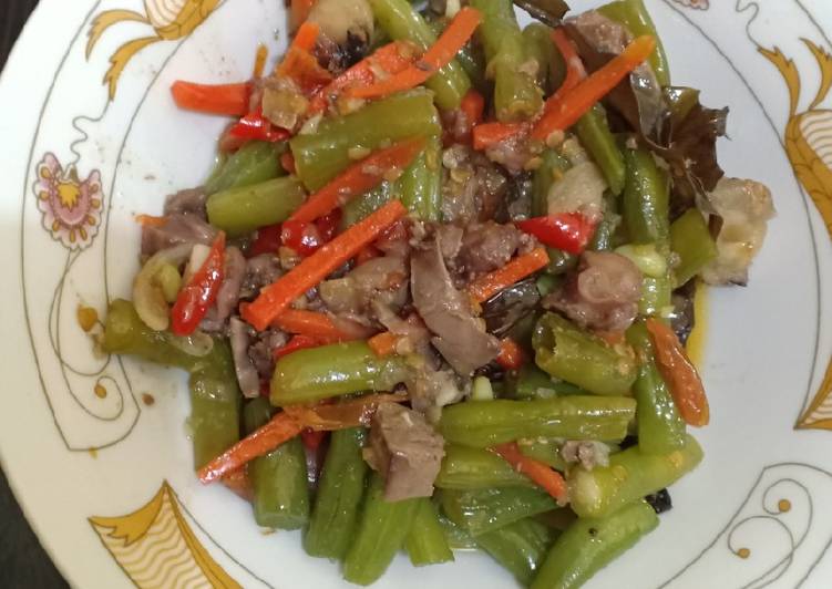 Resep Tumis Buncis Ampela Ati alla Sept, Bikin Ngiler