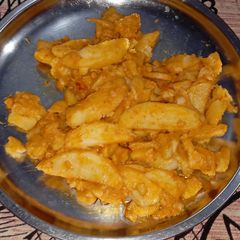 A picture of Instant all rounder Potato 🥔 curry.