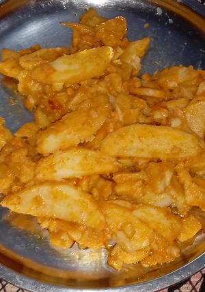 A picture of Instant all rounder Potato 🥔 curry.