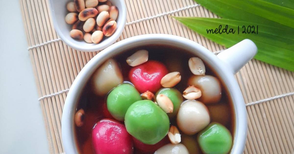 Wedang Ronde Bunga Resep Wedang Ronde oleh melda yanti - Cookpad