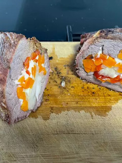 Una foto de Colita de cuadril rellena