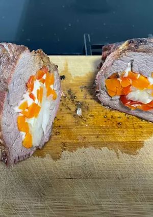 Una foto de Colita de cuadril rellena