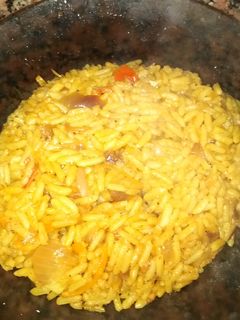 صورة لوصفة رز بسمتي يجملو