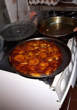 Una foto de Torta de manzana invertida 🍎🍎