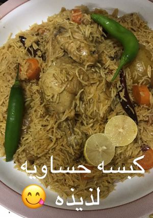 صورة لوصفة كبستي بالطريقه الحساويه 🤤😋