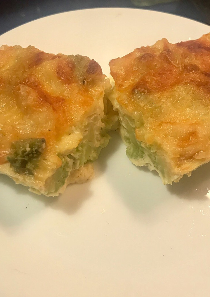 Una foto de Pastel de Romanesco