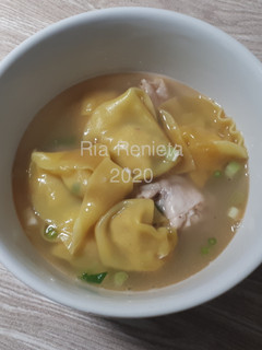 Foto resep Pangsit kuah isi ayam