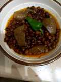 Black chany with kadu sharif