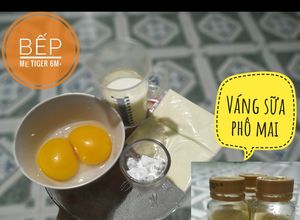 Hình của món Ăn dặm cho bé: Váng sữa phô mai.