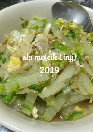 Foto resep Tumis sawi putih & telur