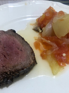 Una foto de Filete de res a la plancha