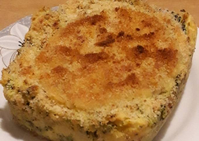 Sformato di patate, broccoli e guanciale e #muffin di patate