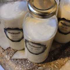 Una foto de Yogurt natural casero