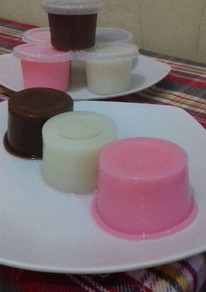 Foto resep Puding 3 rasa
