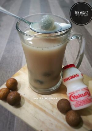 Foto resep Teh Lengkeng Yakult