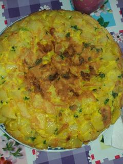 Una foto de Tortilla de papas