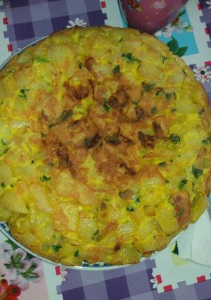 Una foto de Tortilla de papas