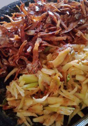 Foto resep Sambal pencit ikan teri
