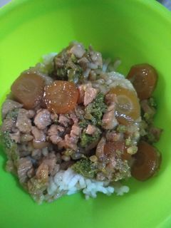 Foto resep Nasi Tim Ayam MPASI