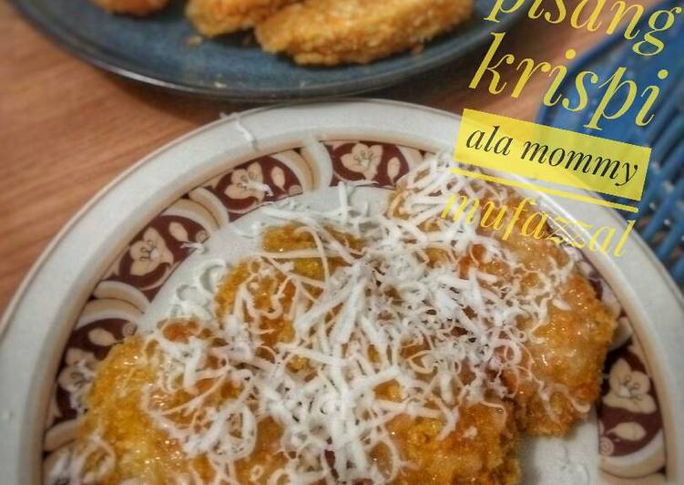 Resep Pisang Krispi  Tabur Keju oleh mommy mufazzal Cookpad