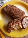 Polpettone di carne macinata e patate con cuore filante