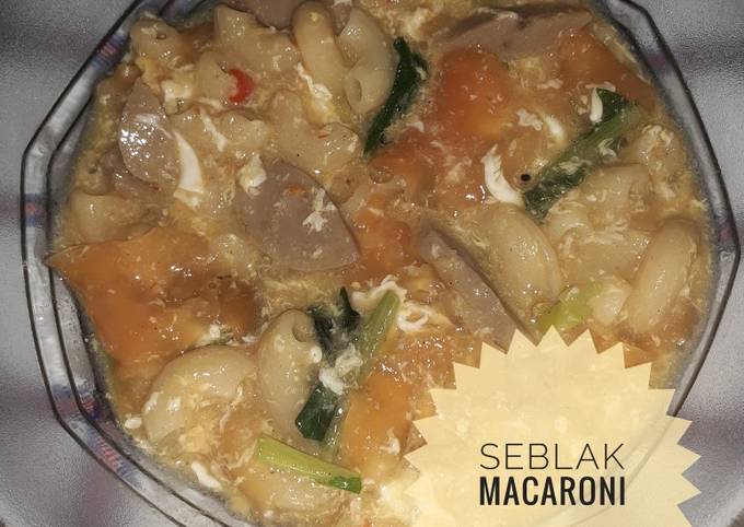 Seblak macaroni basah bandung