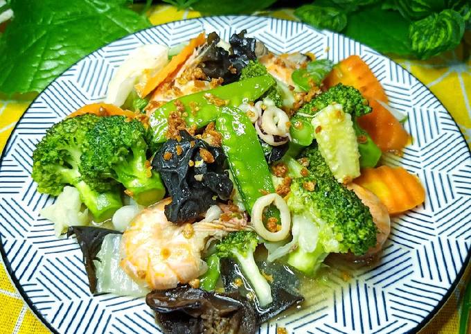 Resep Capcay Seafood Anti Gagal