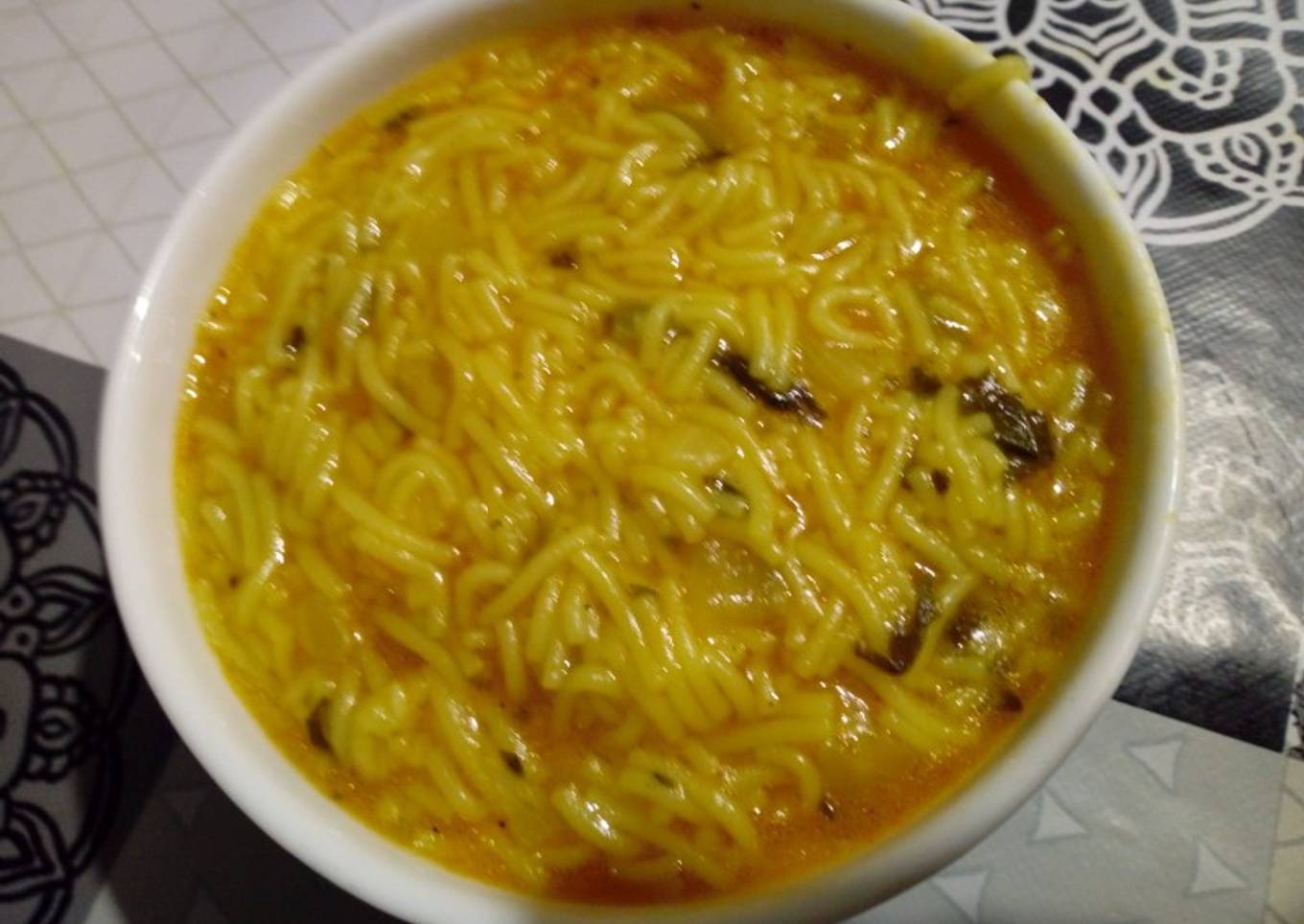 Shorba (sopa marroquí de pollo)