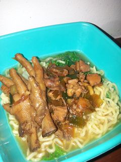 Foto resep Mie Ayam Ceker non MSG