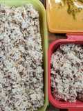 Nasi Dagang Tanak (pressure cooker)