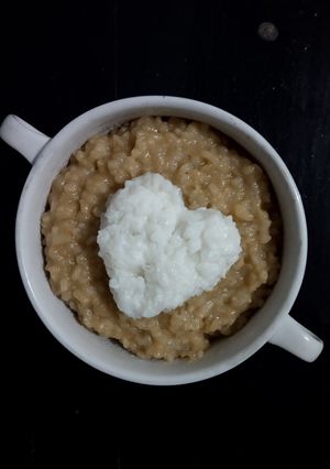 Foto resep 618) Bubur Merah Putih (dari Nasi Sisa)