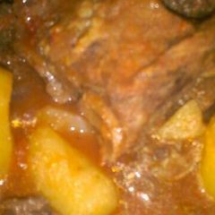 A picture of Beef stew.