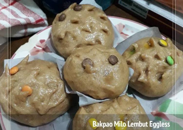 Cara Bikin Bakpao Milo Lembut Eggless yang Enak Banget